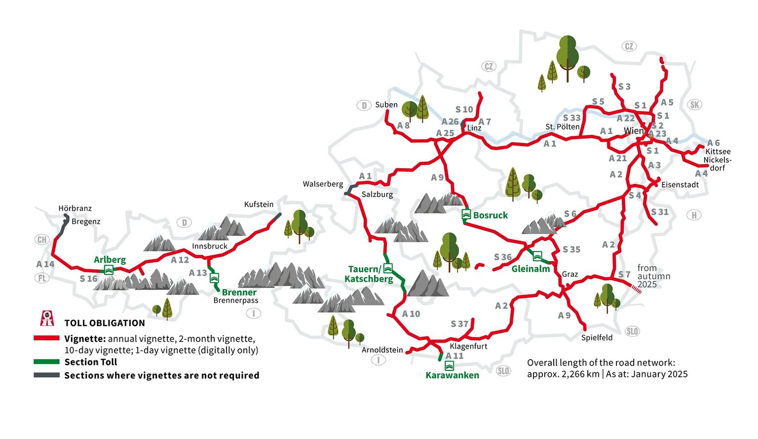 Road Tolls Austria 2026 Drivers Guide Map 2025 1536.