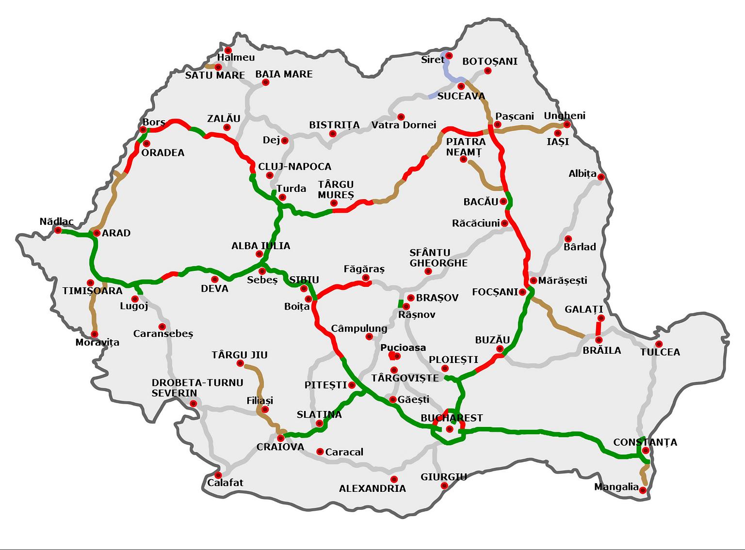 Road Tolls Romania Autopay Mobility Map 2025 1536.