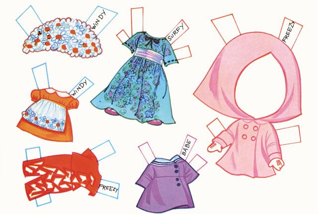 Munecas De Papel Para Vestir Con Mucha Ropa Imagui