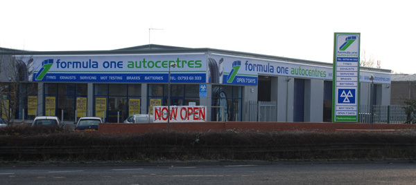 F1 Autocentres Swindon Elgin Drive Swindon Wiltshire Sn2 8dp