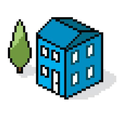 Pixel On Codepen - Premium Landscape Pattern - Mobile