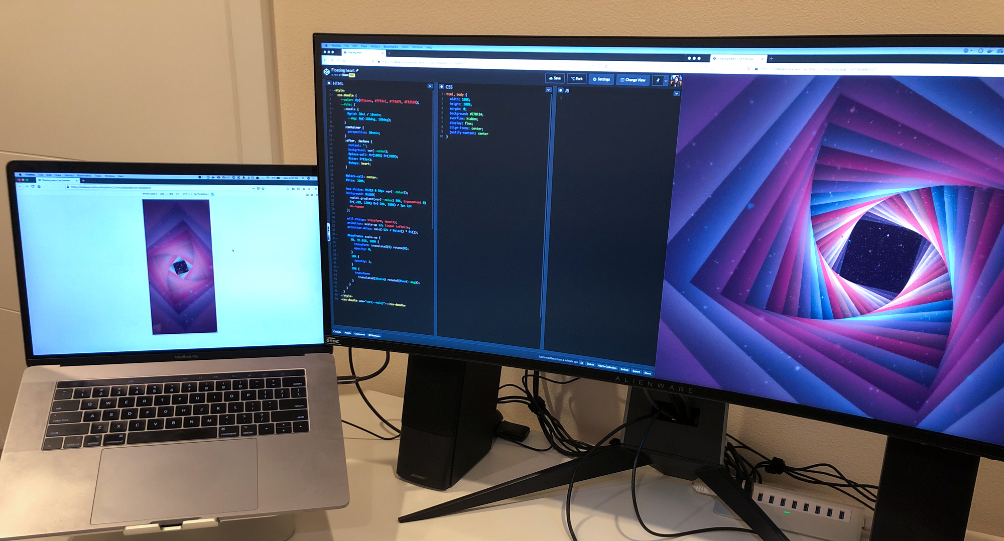 Live View Iframe Sizing Codepen - Premium Abstract Design Gallery - Mobile