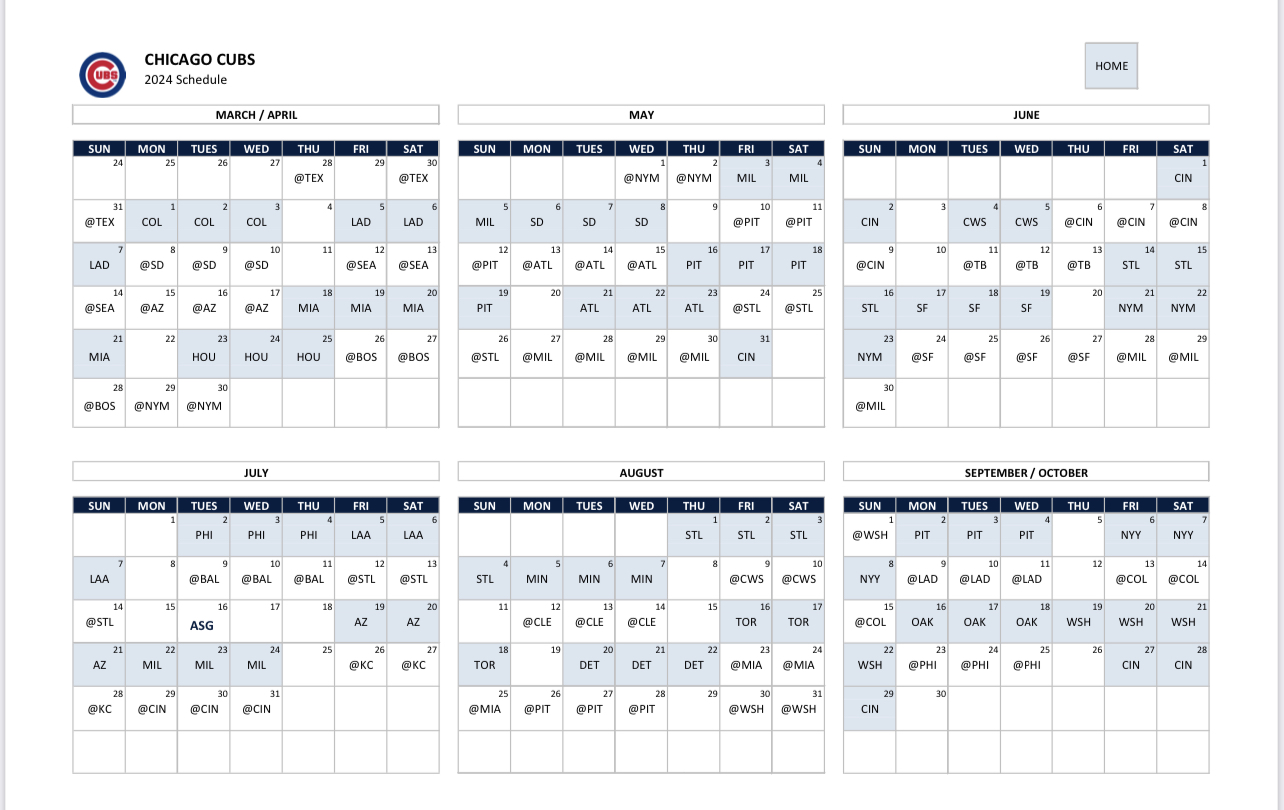 Cubs Announce 2024 Schedule IMG 0701 