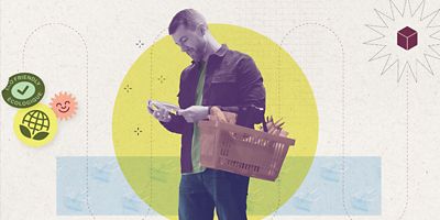 Consumer Sustainability Report - Best Geometric Illustrations in Retina