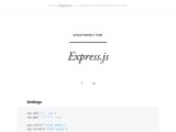 Express Js Cheatsheet