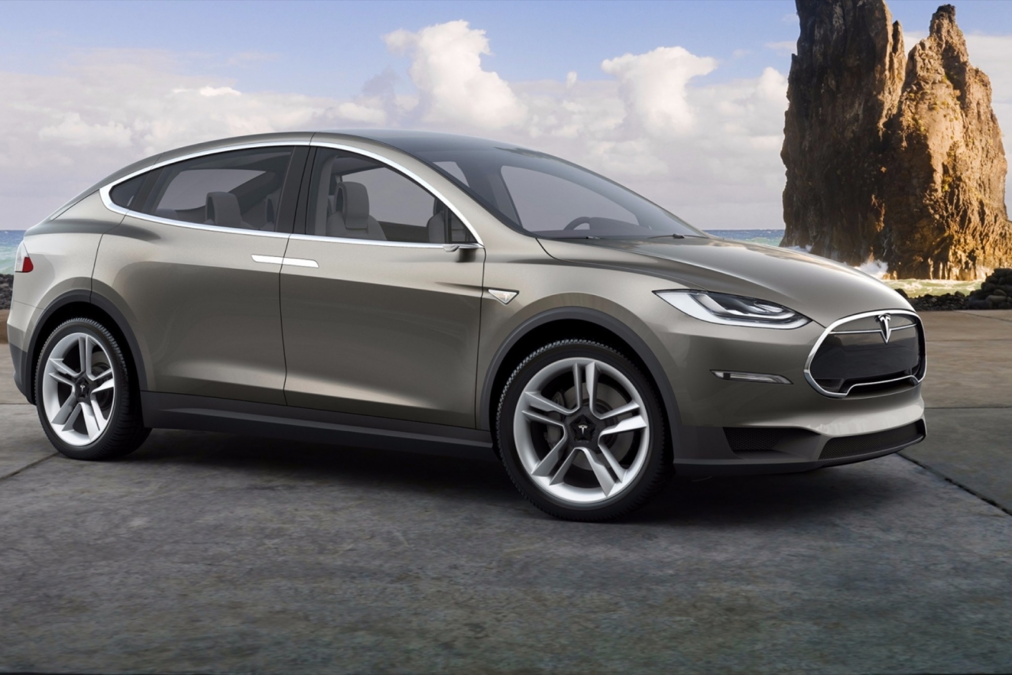 Tesla's new model x is a $132,000 ludicrously fast beast