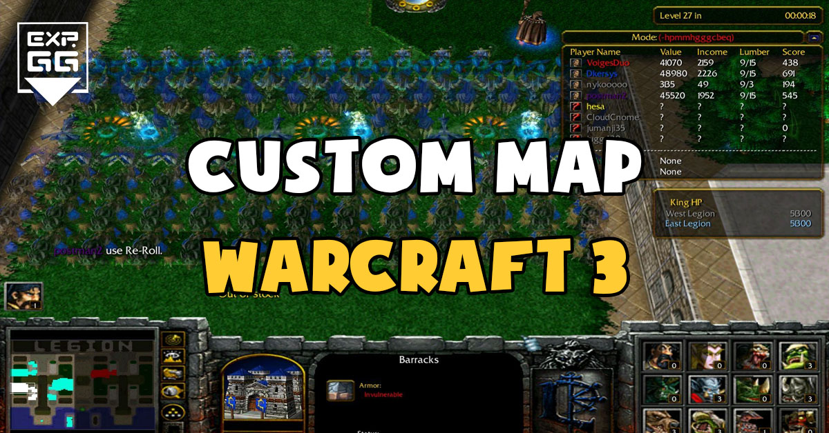 Warcraft 3 10 Custom Map Nh Nh T Ch I C Ng B N B Update 2020 Custom Map Warcraft 3 