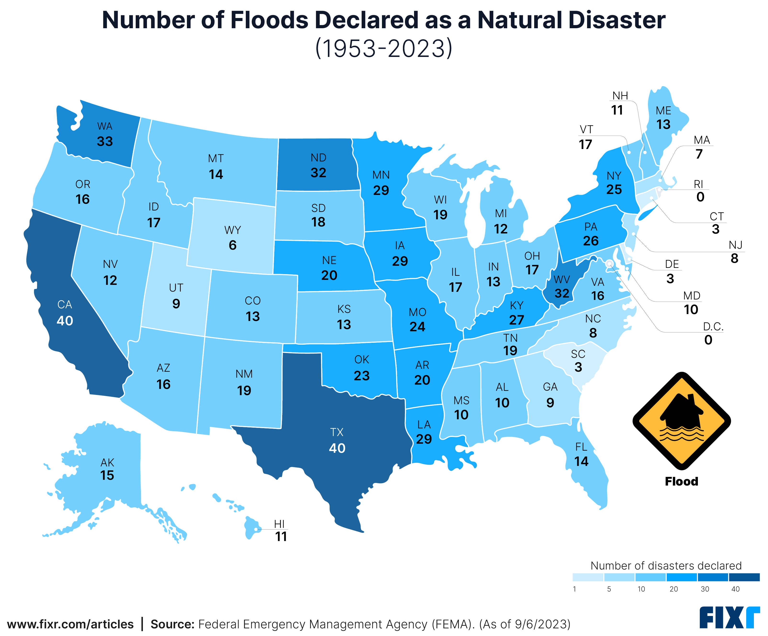 Interactive Disaster Map How To Prepare For Natural Disasters In Your Fixr Article Disasters Flood 