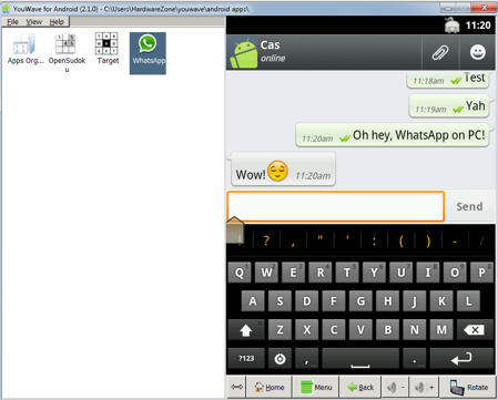 Klik untuk menginstal whatsapp dari hasil pencarian. Use WhatsApp on your PC with Android Emulator ...