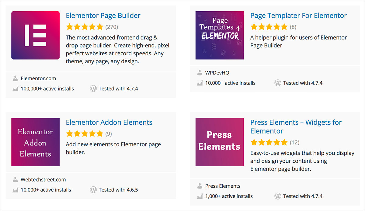 Create professional wordpress websites faster than ever with the envato elements wordpress plugin. Elementor is the Hottest WordPress Page Builder Right Now - Hongkiat