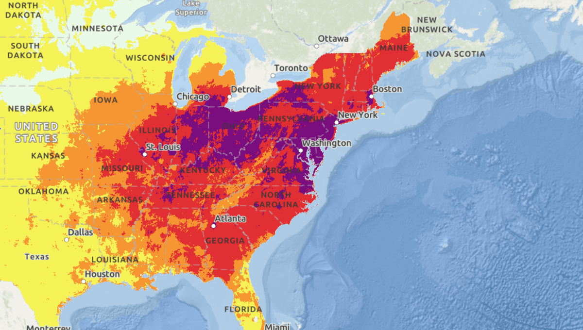 EventAware Extreme Heat Dome Causes Record Breaking Heat Map Meta 