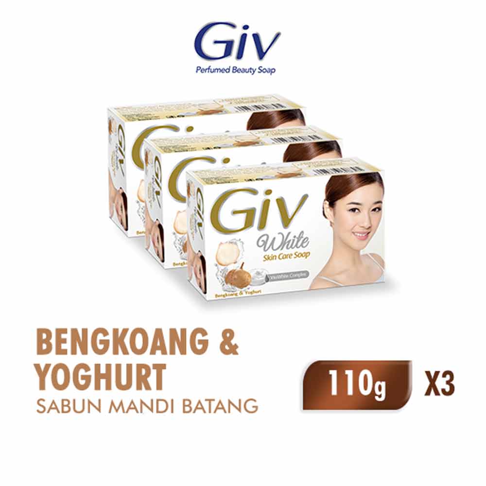 Dapatkan harga tas selempang pria special hari ini. Giv Sabun Mandi White Bengkoang & Yoghurt 3X110g | KlikIndomaret