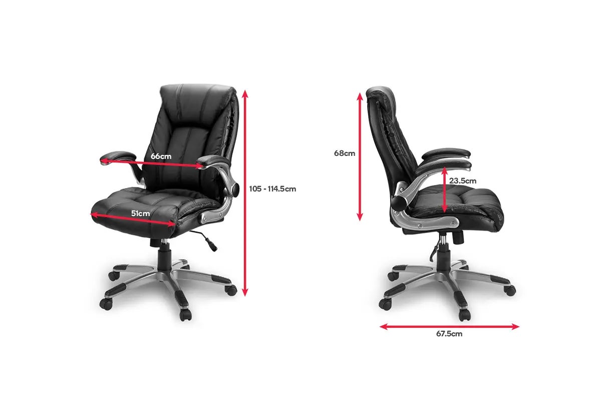Every office has a number of cabins and spaces, with various styles of chairs in each. Dick Smith NZ | Ergolux Stanford High Back Padded Office Chair | Home & Garden