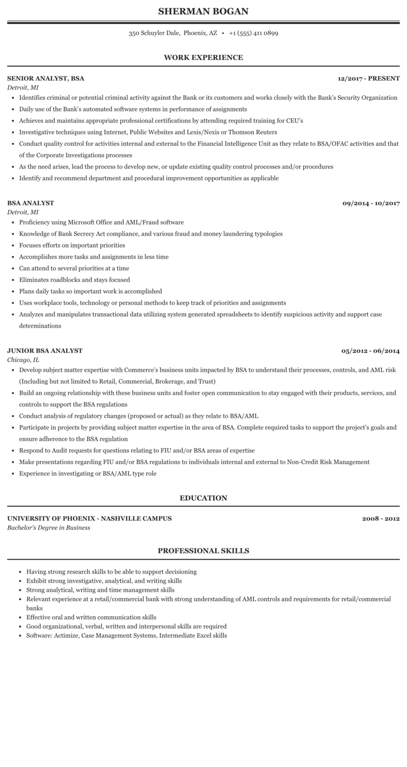 Bsa Aml Entry Level Jobs The Us Bsa Aml Regime Have We
