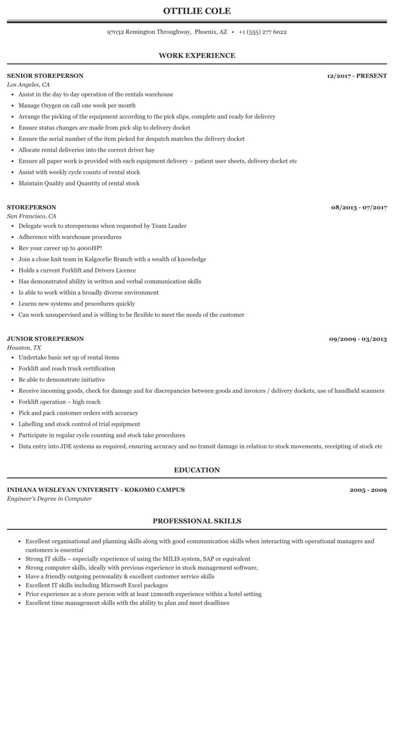 They wonder why, after 3 months of sending out their nice cv, they still arent getting responses. Simple And Nice Cv As A Wearhouse Stores Controller Pdf Warehouse Supervisor Resume Samples Qwikresume