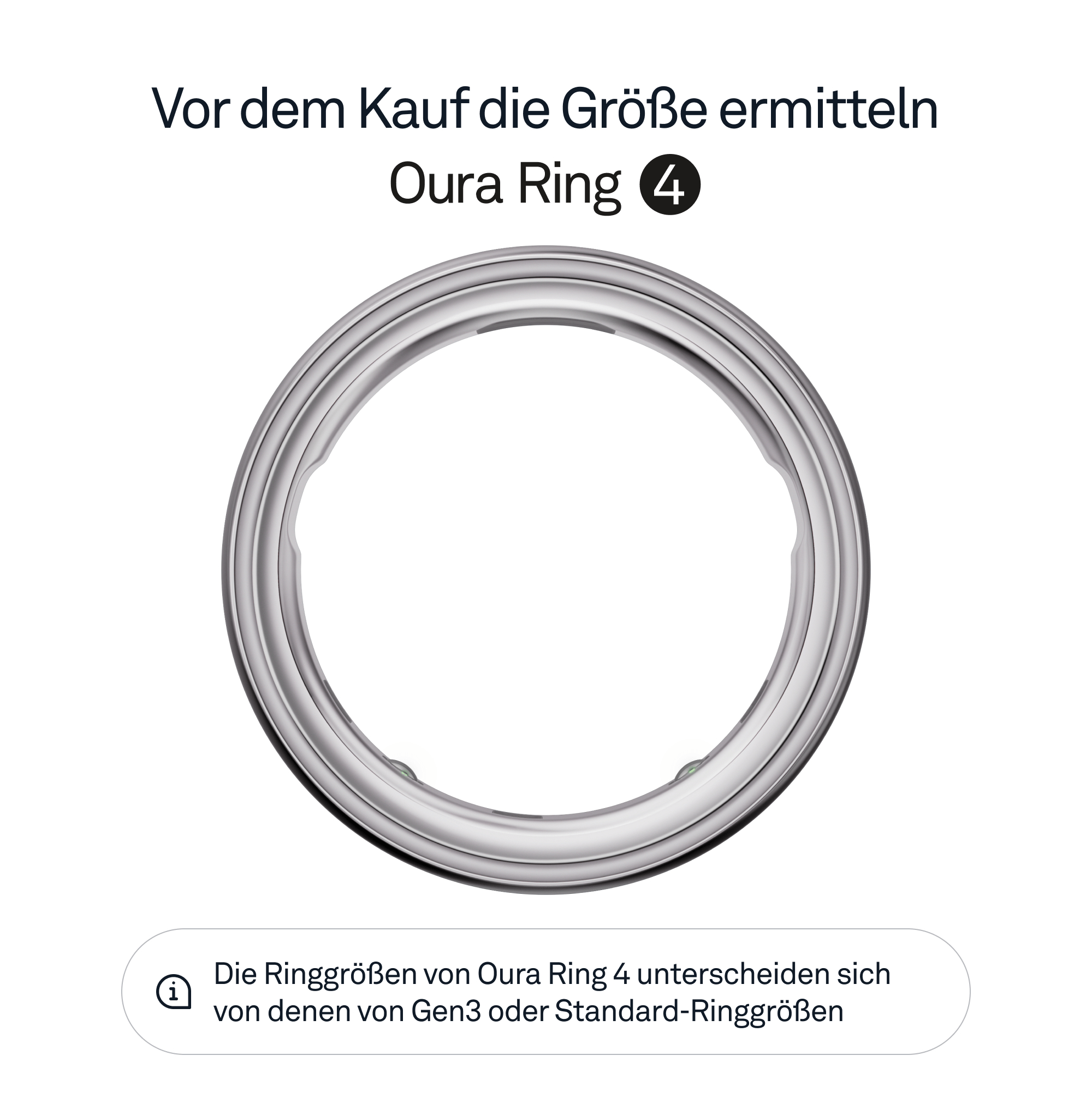 Oura ring 4 (size 5) smart ring