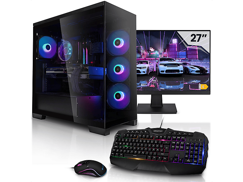 AURUMPC Komplett Set Intel Core I7 Gaming PC Core I7 Prozessor 32 GB Fee 786 587 Png
