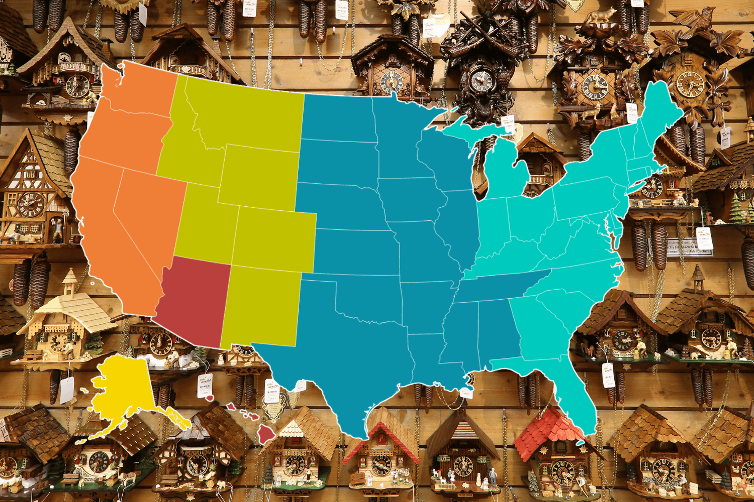 Daylight savings map shows new sunset, sunrise times in US if bill passes
