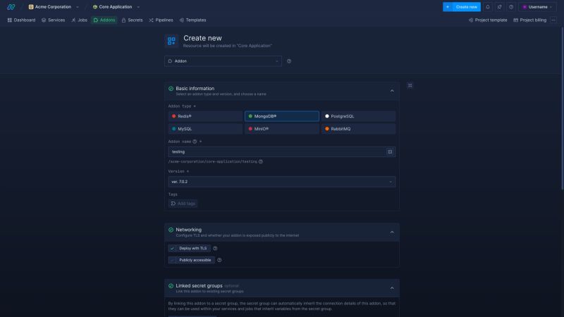 Scale A Database Databases And Persistence Northflank Application Docs - Mobile City Images for Desktop