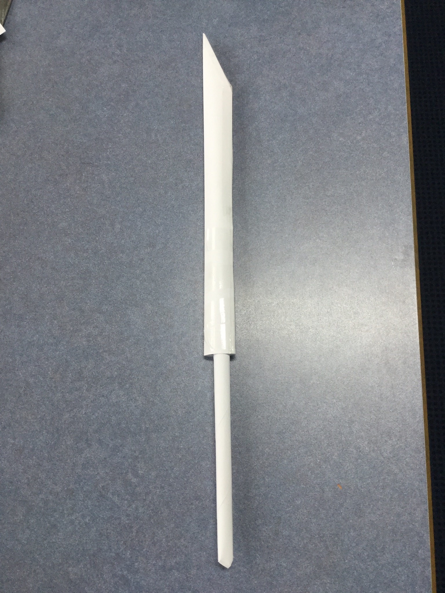 Next, fold the top and bottom lengthwise to . How To Make A Paper Sword B C Guides
