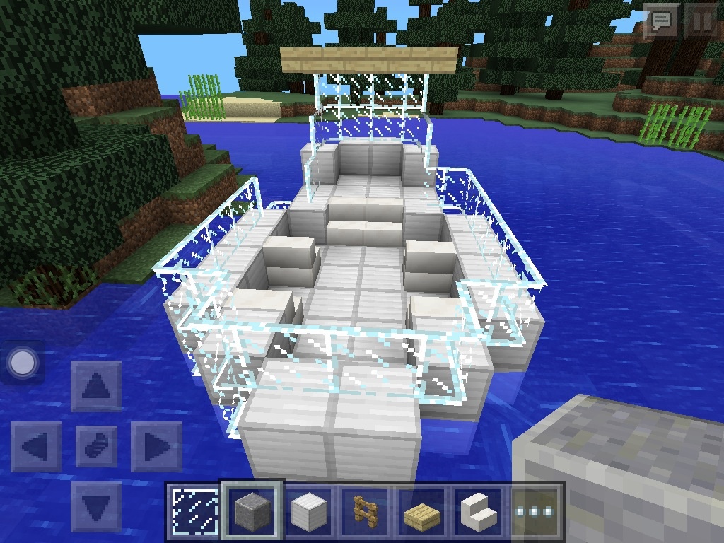 Build your own custom working minecraft ships on piratecraft. How To Make A Boat And A Car On Minecraft Pe B C Guides