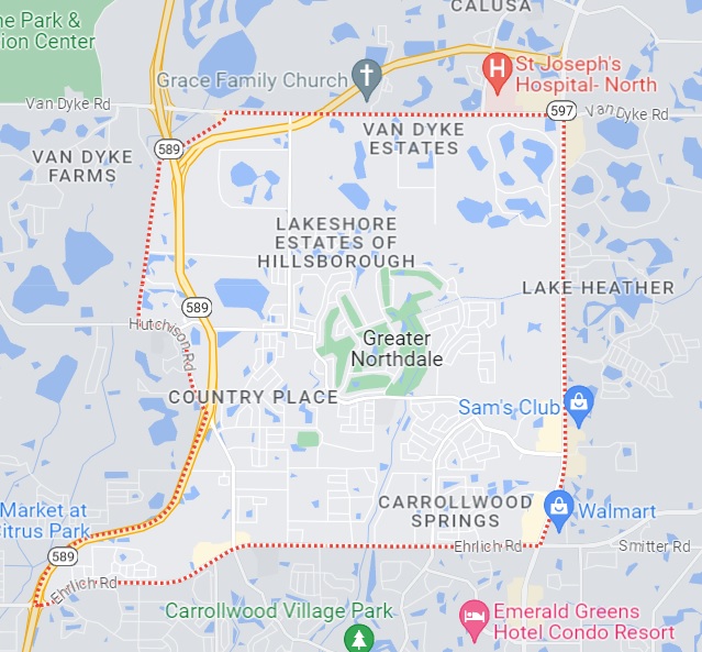 Northdale Florida Map At Ronald Kinney Blog Northdale Map 