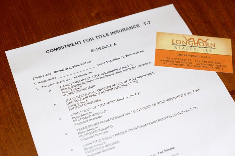 Title Insurance Commitment Overview - Premium Dark Texture Gallery - Retina