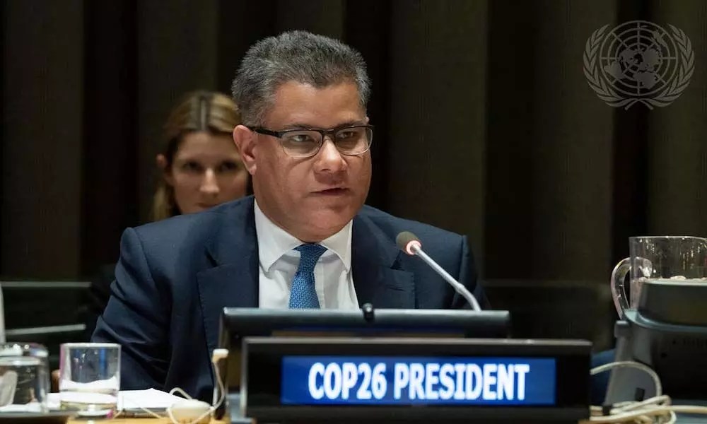 pix Cop26 President-Designate Alok Sharma canada germany to lead roadmap in mobilising climate finance