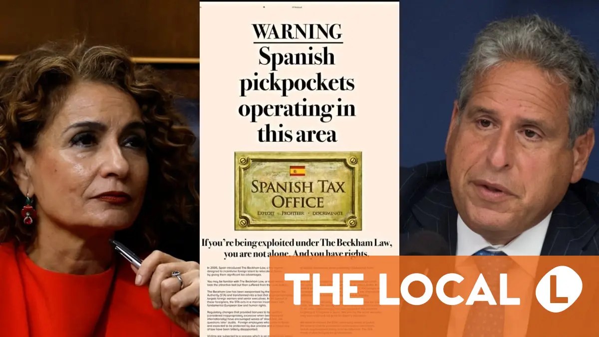 España critica la afirmación ‘insultante’ de que la Ley Beckham roba a extranjeros.