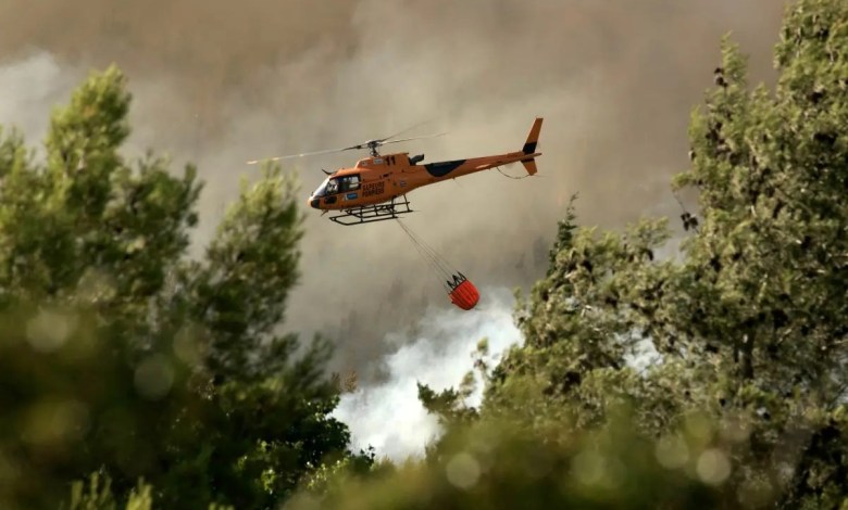 Heat and red wildfire alerts grip south France