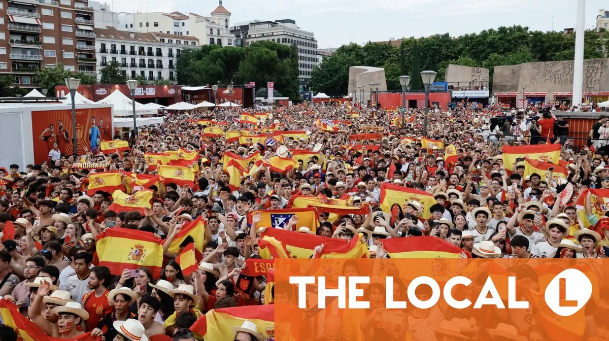 Red and yellow sweep Madrid before World Cup final Red and yellow sweep Madrid before World Cup final