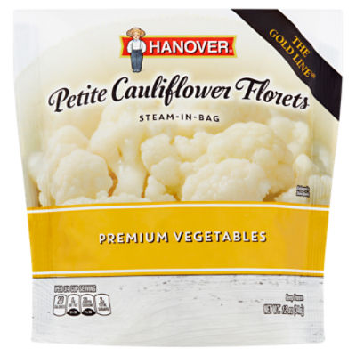 Hanover vegetables steam-in-bag petite cauliflower florets