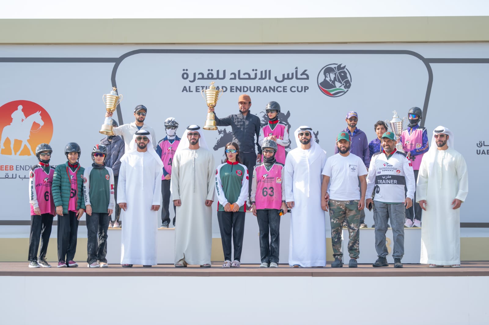 "اسطبلات الوثبة" تحرز "لقب السيدات" في سباق الاتحاد للقدرة