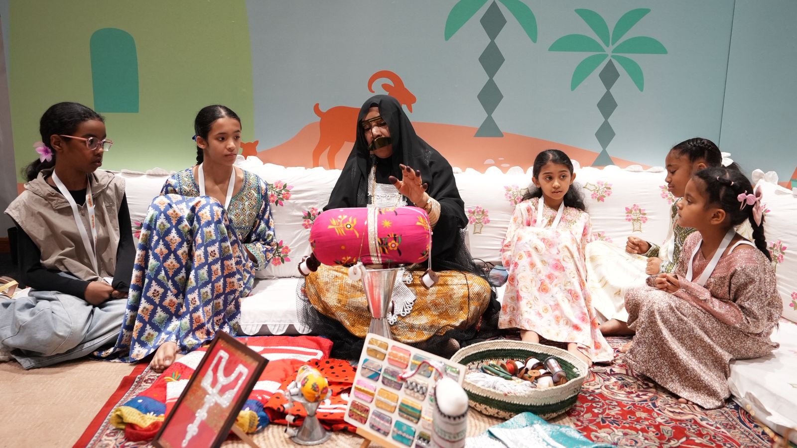 Launching camp activities "Muqayd Sharjah"