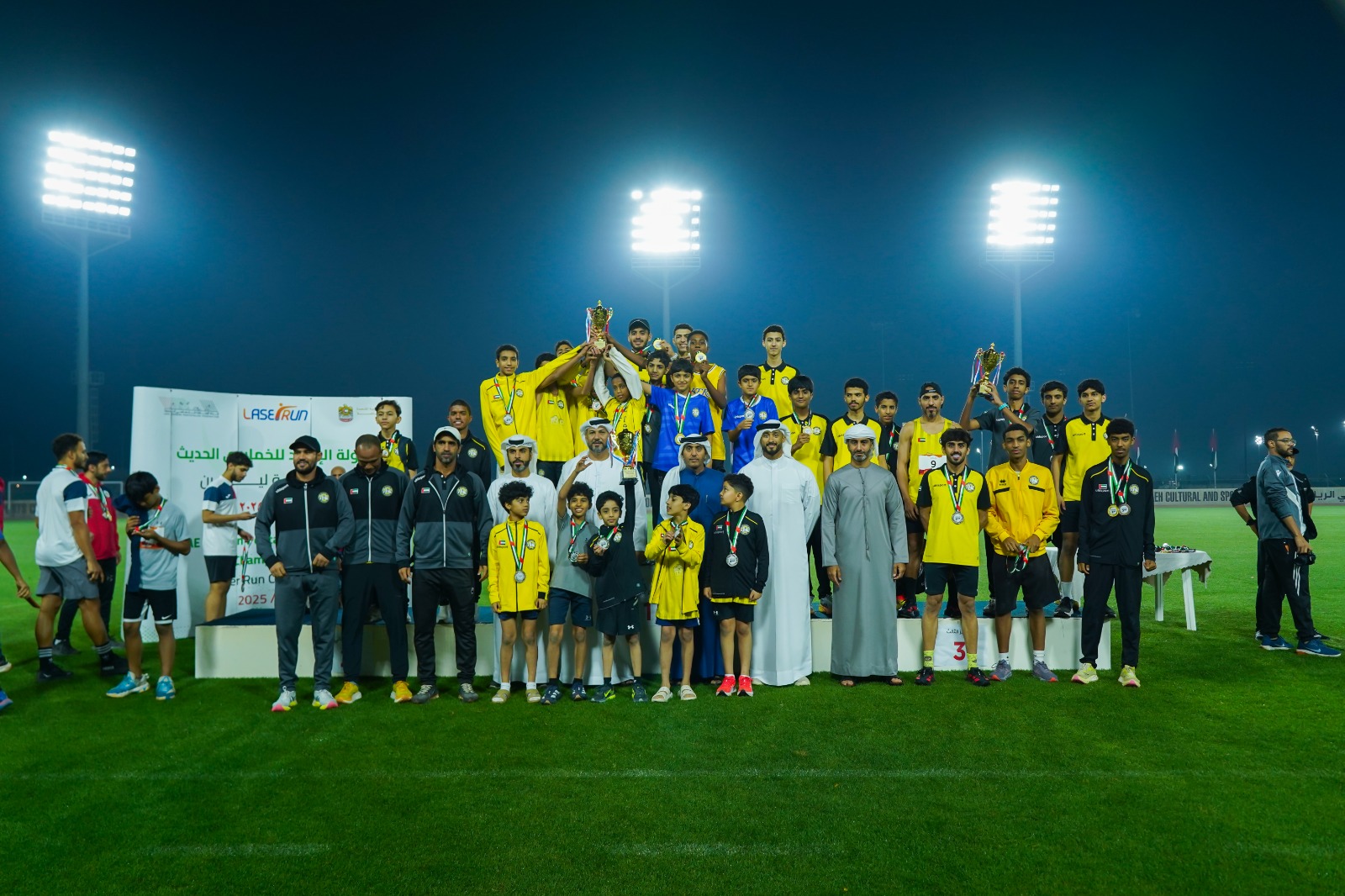 "Modern pentathlon" The Etihad Laser Run Championship concludes