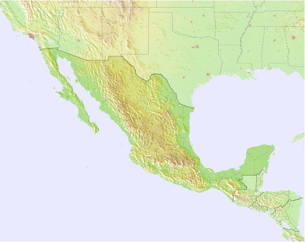 Mexico Weather Map