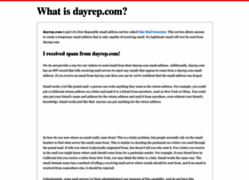 How to mail (fake) flowers: Dayrep Com At Wi What Is Dayrep Com