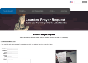 Anthony’s relic at the national shrine of st anthony in cincinnati. Prayerrequest Eu At Wi Lourdes Prayer Request Free Catholic Prayer Intentions To Our Lady