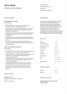 3 Successful Data Visualization Developer Resume Examples And Writing - Download Ultra HD Colorful Picture | High Resolution