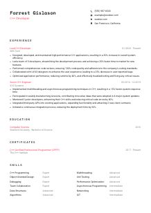 Resume Cpp Pdf Computer Engineering Software Engineering - Geometric Photo Collection - Ultra HD Quality