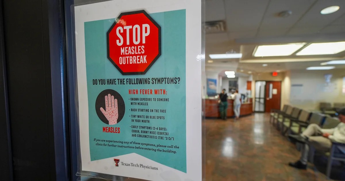 Redeplações do CDC para o surto de sarampo do Texas após as demissões, como RFK Jr. chama a vacina de “maneira mais eficaz” de parar de espalhar