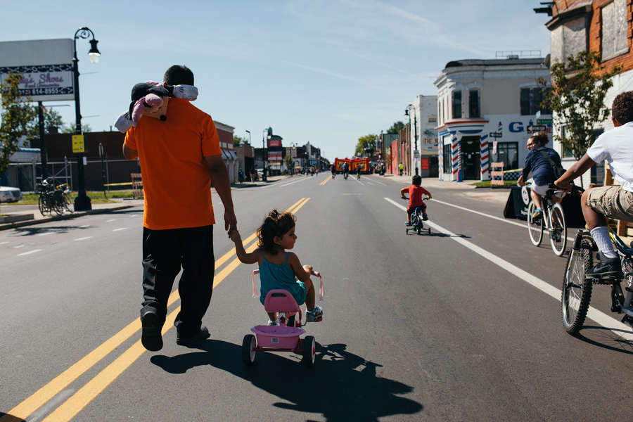 Open streets detroit paves the way for a bike-friendly motor city