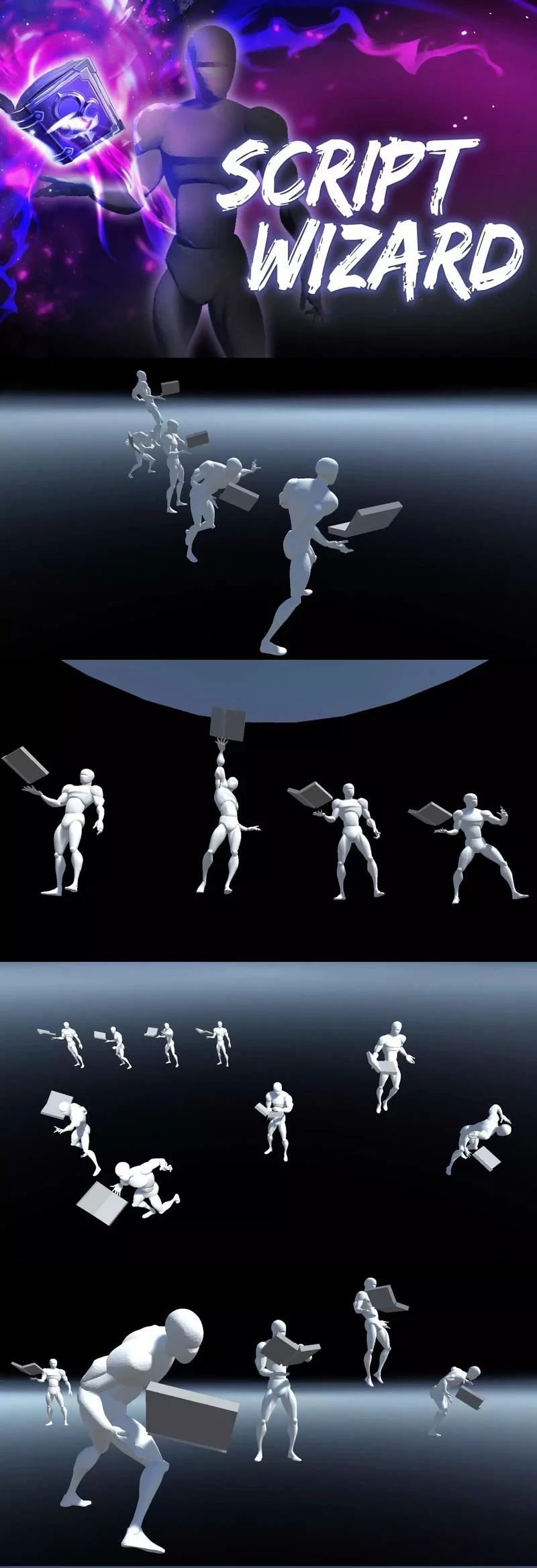 Platformer Animset Free High Quality Models Assetsfree Com - Artistic Landscape Illustration - 8K