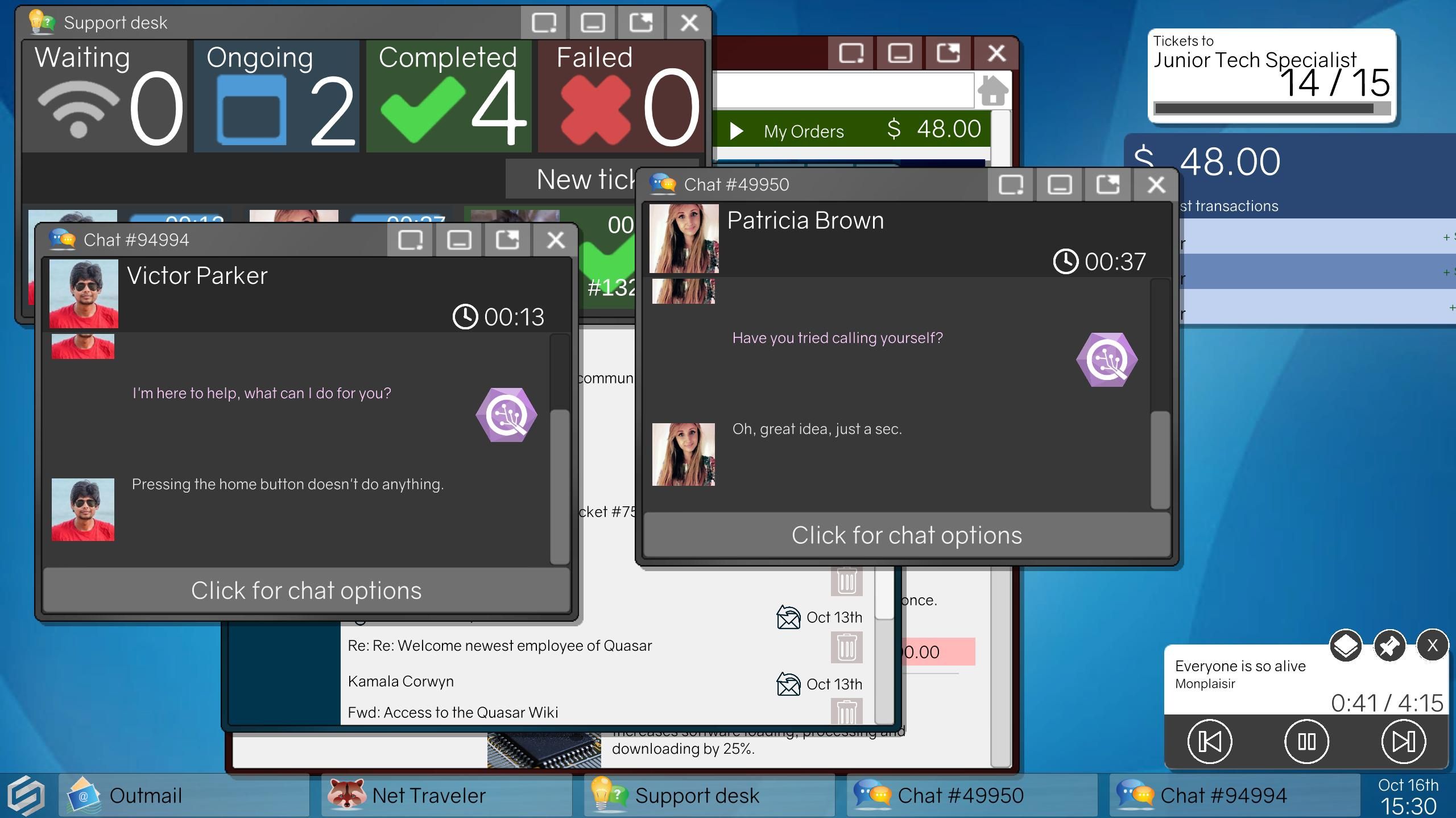 Review Tech Support Error Unknown Save Or Quit - Elegant Light Art - Full HD