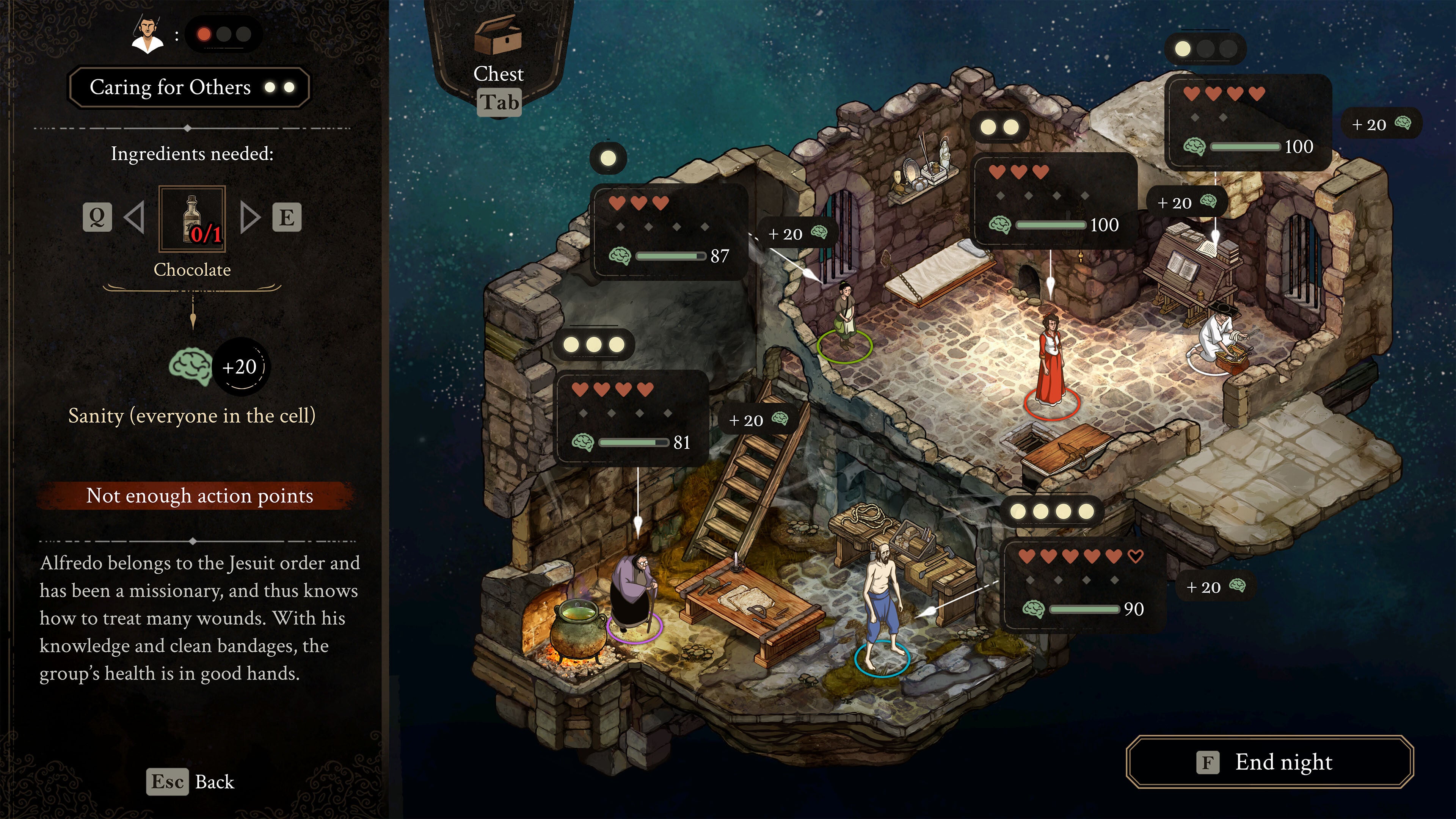 Monastery escape tactics sim The Stone Of Madness is out now and has me thinking about time