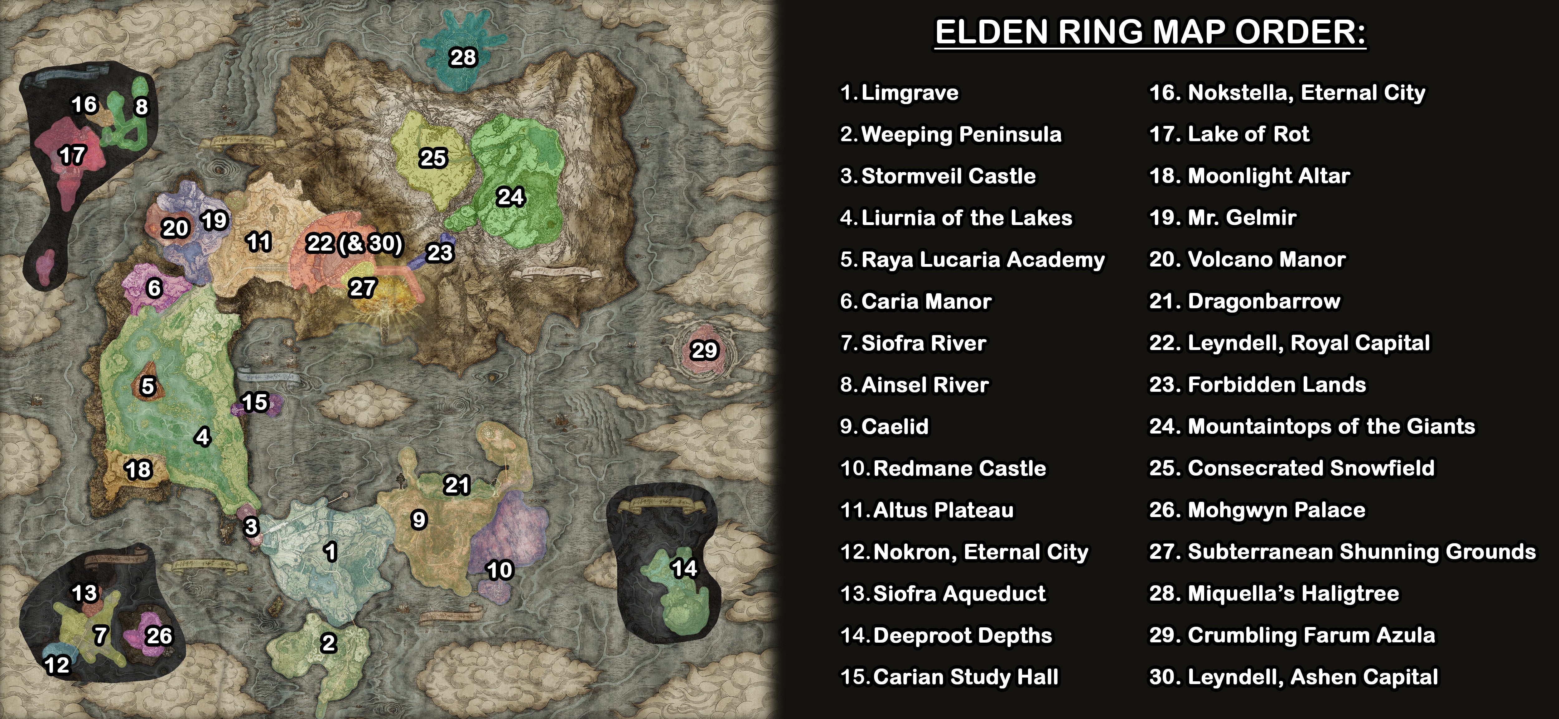 Elden Ring Recommanded Progress Route Guide Steamah - Download Ultra HD Mountain Background | Retina