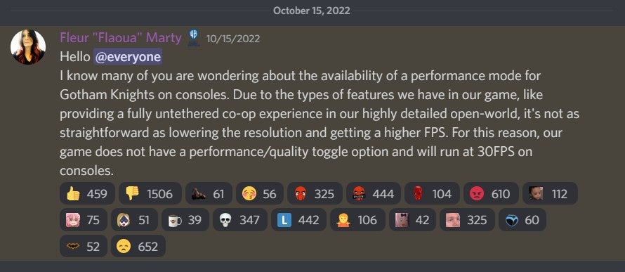 Gotham Knights Capped At 30 Fps On Console No Performance Mode - High Resolution Geometric Wallpapers for Desktop