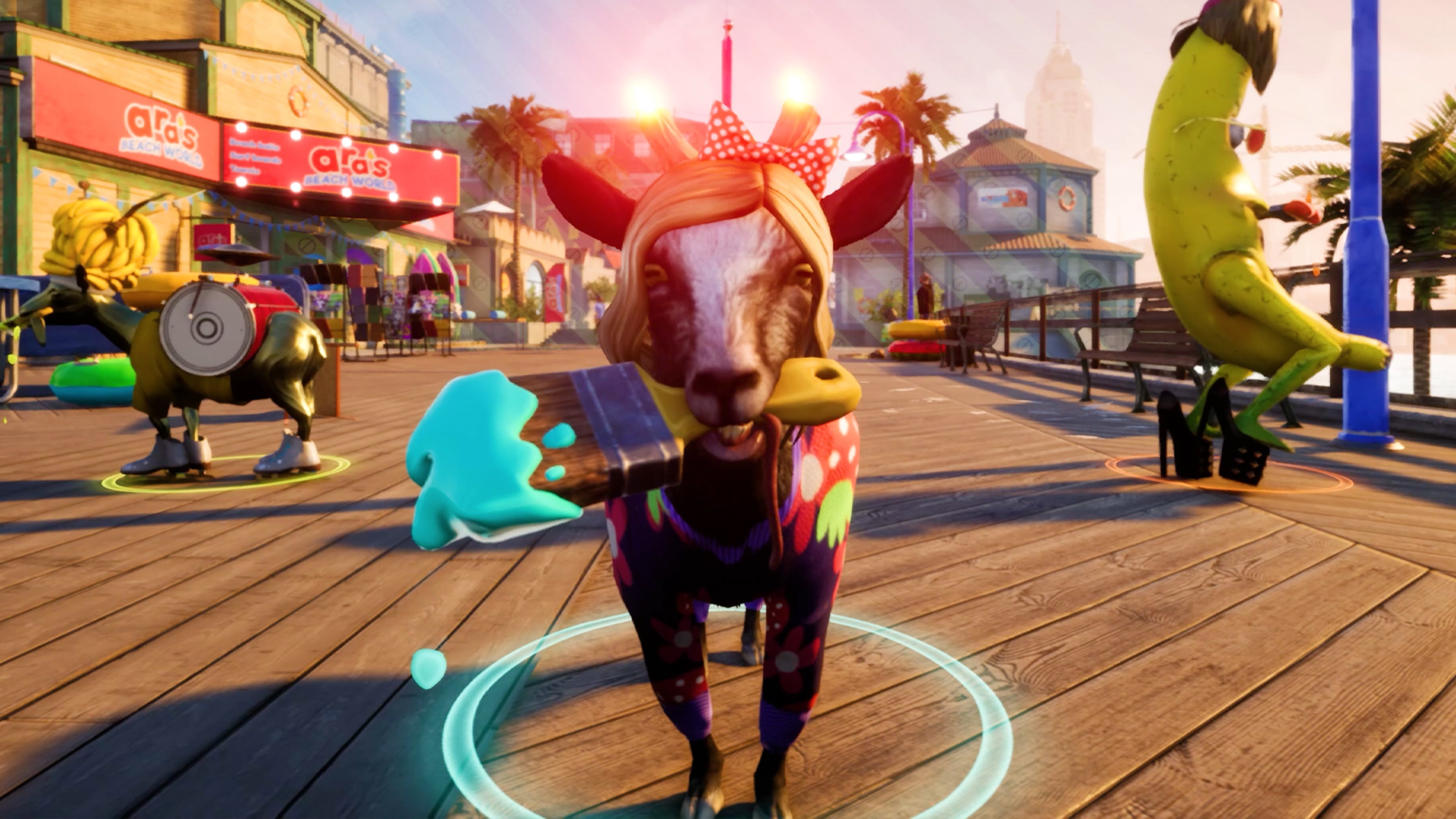 Goat Simulator 3 somehow wasn't already on Nintendo Switch, but the comedy sim is finally coming to the platform later today