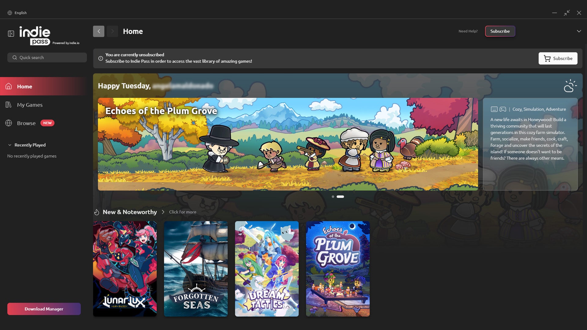 Indie Pass: A Game Pass for Indie Games (2026)