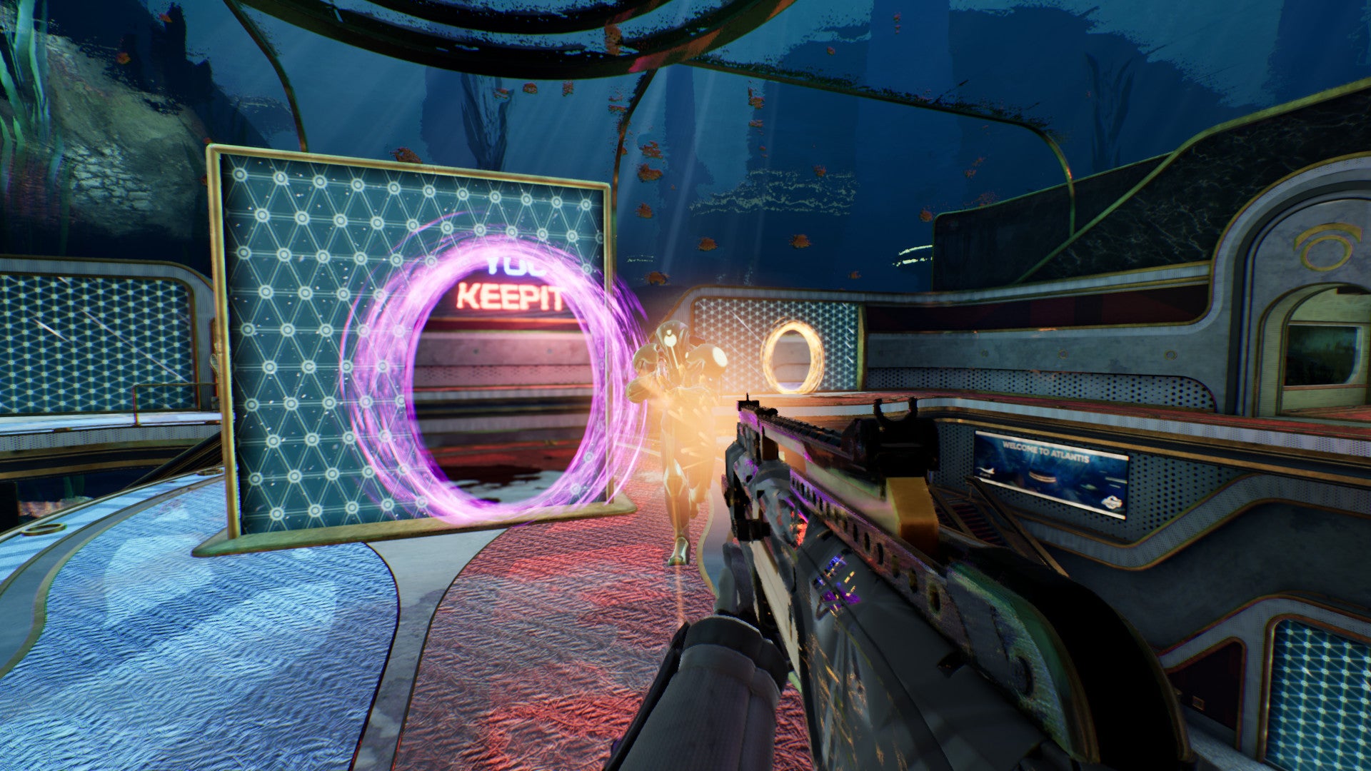 1047 Games Ceases Development On Splitgate Upcomer - Premium Dark Picture Gallery - Retina